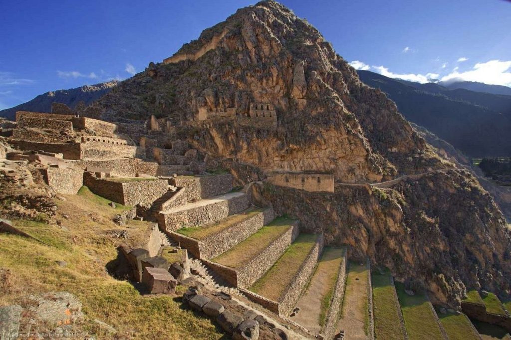 Lugar arqueologico de ollantaytambo, cusco